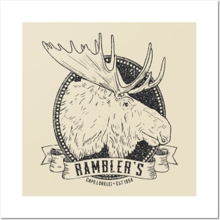 Rambler's - Dark Ink Posters and Art